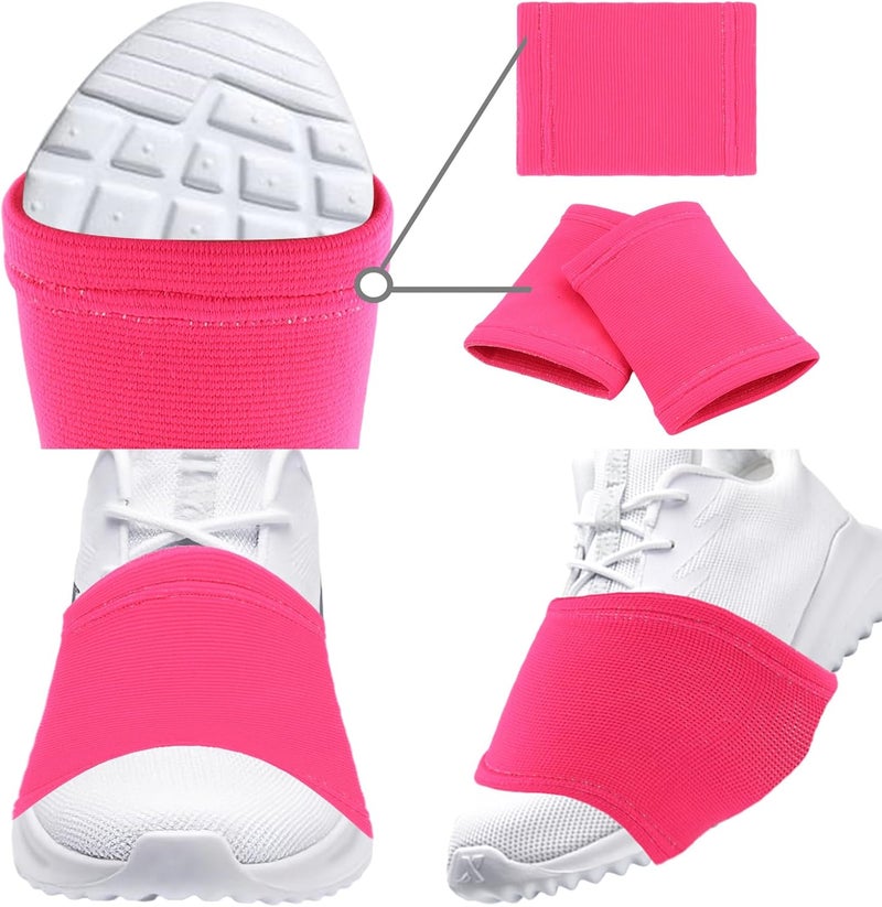 LUSTRIB 2 Pair Dance Socks Over Shoes, Dance Shoe Socks Anti-Slip on Smooth Floors, Dance Shoe Covers Over Sneaker for Dancers Women, Ballet Equipment for Turns & Spins, Dance Accessories - Image 4